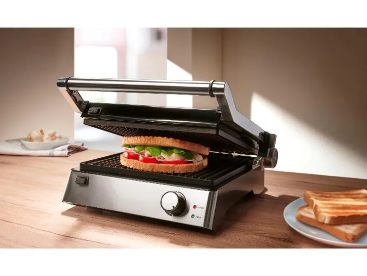 3-in-1 contact-, panini- en tafelgrill