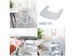 2-in-1 kinderstoel Born Up Zickzack