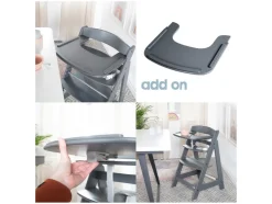 2-in-1 kinderstoel Born Up Zickzack