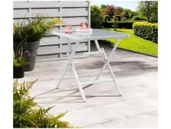 Inklapbare aluminium tuintafel Houston