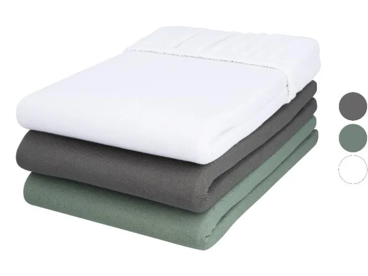 Jersey hoeslaken 90-100 x 200 cm