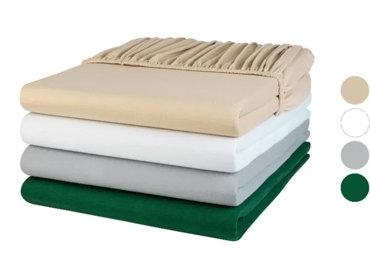 Jersey hoeslaken 90-100 x 200 cm