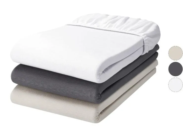 Jersey hoeslaken 140-160 x 200 cm