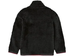 Jongens fleece jas met opstaande kraag