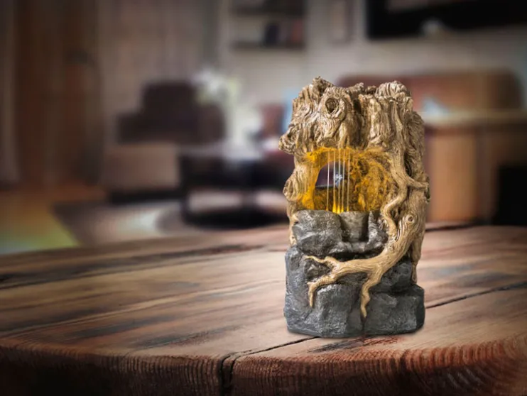 Kamerfontein met LED