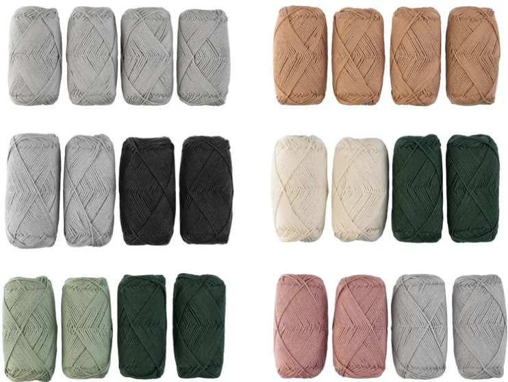 Katoengaren set 4 x 50 g