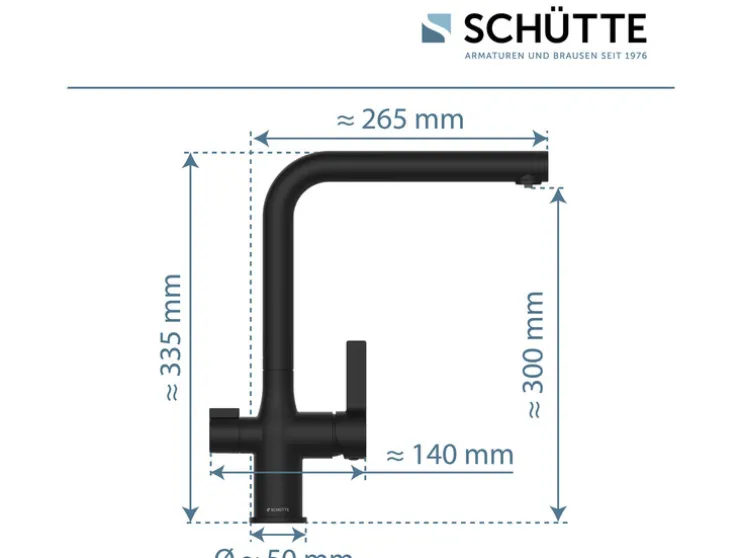 Keukenkraan met filtersysteem Aquastar Pro