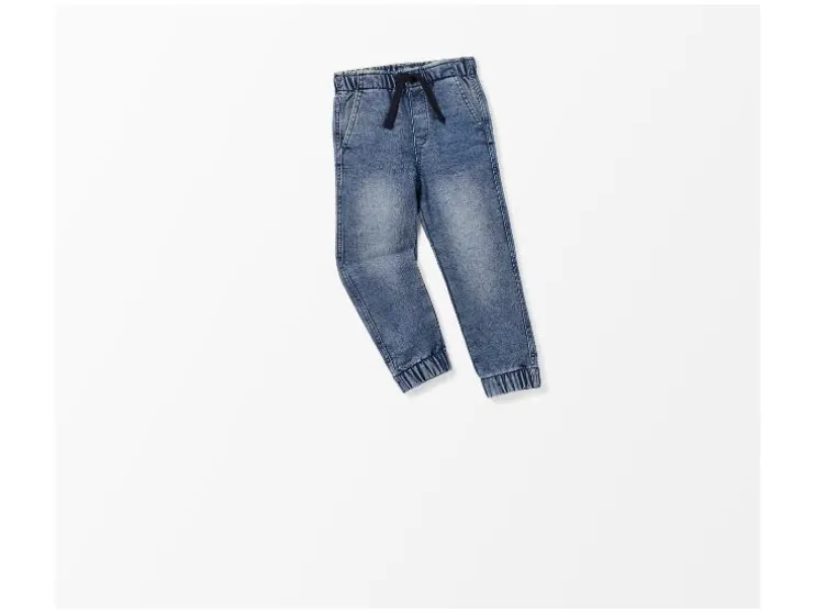 Kinder denim jogger