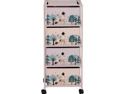 Kinder kast op wielen