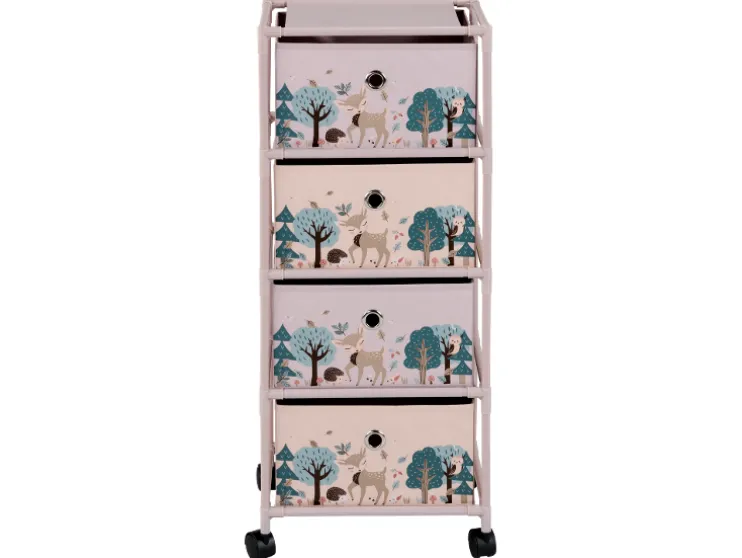 Kinder kast op wielen