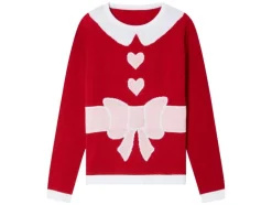 Kinder kersttrui met lampjes