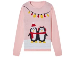 Kinder kersttrui met lampjes