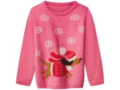 Kinder kersttrui met lampjes