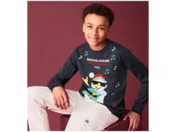 Kinder kersttrui met lampjes