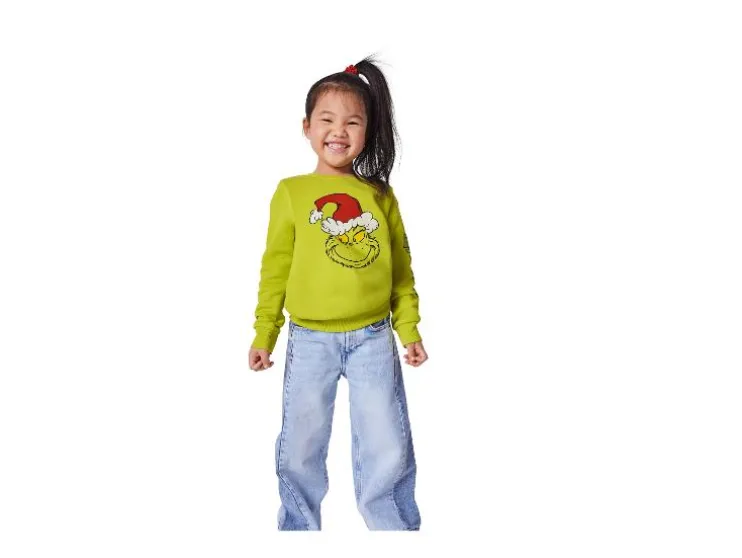 Kinder kersttrui The Grinch