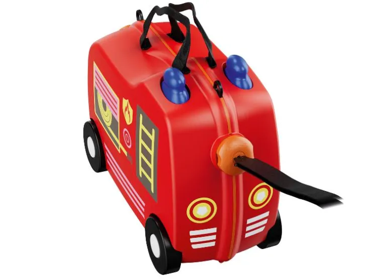 Kinder koffer met zitje