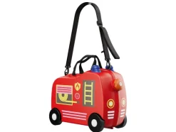 Kinder koffer met zitje