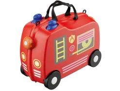 Kinder koffer met zitje