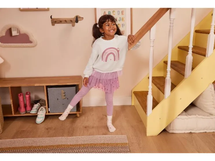Kinder legging met tule rok