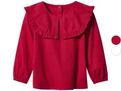 Kinder shirt met sierkraag