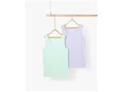 Kinder spaghettitops/onderhemden 2-pack