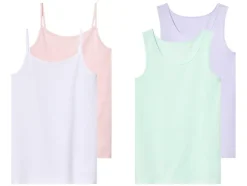 Kinder spaghettitops/onderhemden 2-pack