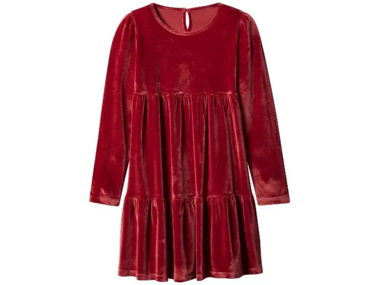 Kinder velours jurk