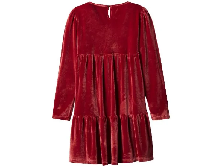 Kinder velours jurk