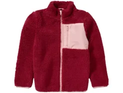 Kinderjas voor meisjes, van imitatie lamsleer