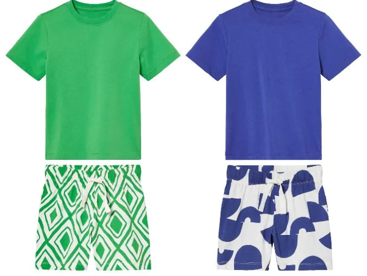 Kindershirt en korte broek