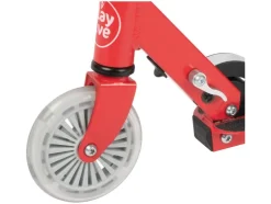 Kinderstep met LED-wielen