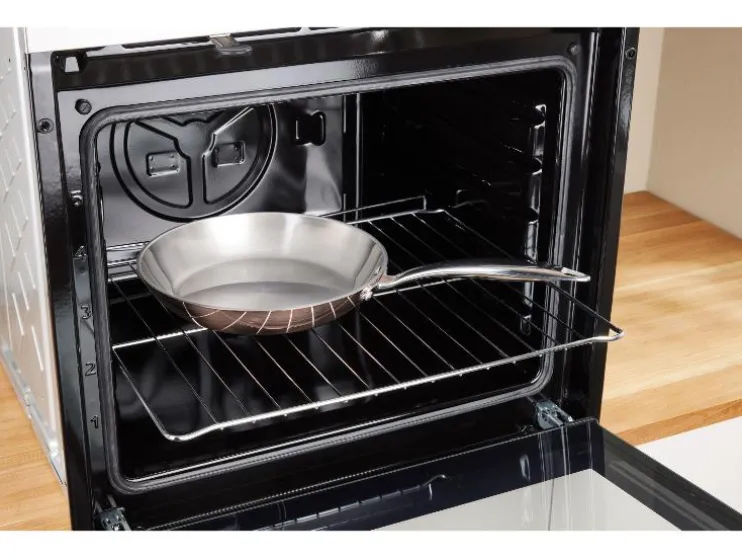 Koperen koekenpan 24 cm