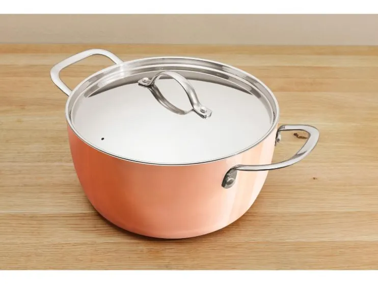 Koperen kookpan 20 cm