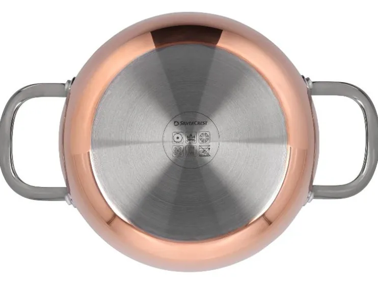 Koperen kookpan 20 cm