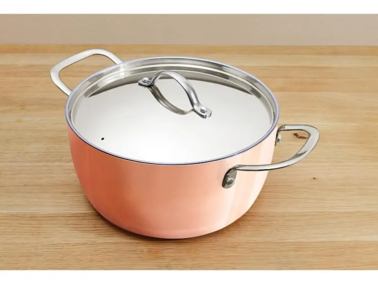 Koperen kookpan 24 cm