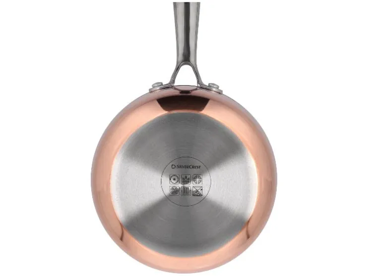 Koperen steelpan 16 cm