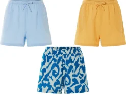 Korte mousseline dames broek