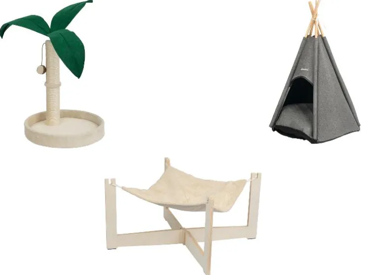 Krabpaal, hangmat of tipitent voor katten