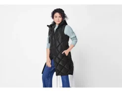 Lange dames bodywarmer