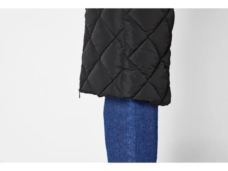 Lange dames bodywarmer