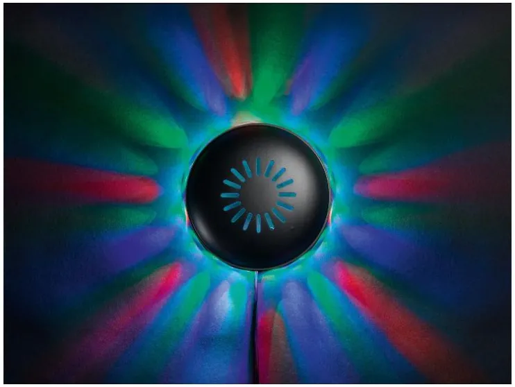 LED-partylamp met audiosensor