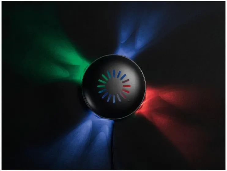 LED-partylamp met audiosensor