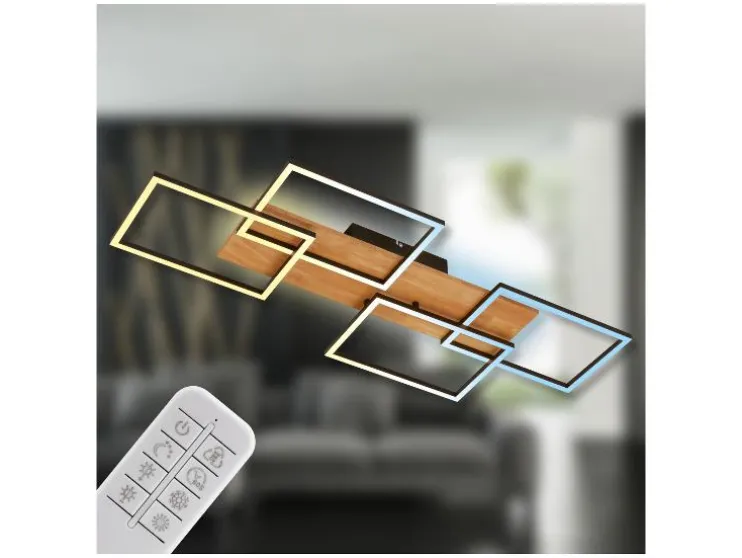 LED-plafondlamp met backlight