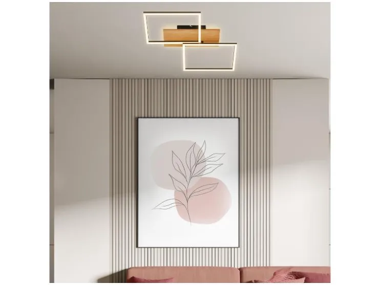 LED-plafondlamp met backlight