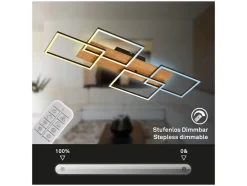 LED-plafondlamp met backlight