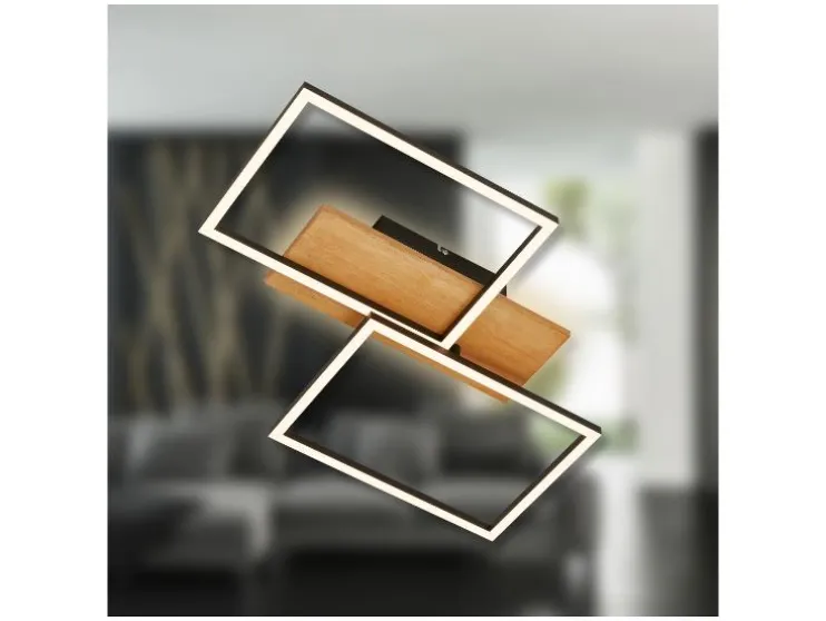 LED-plafondlamp met backlight