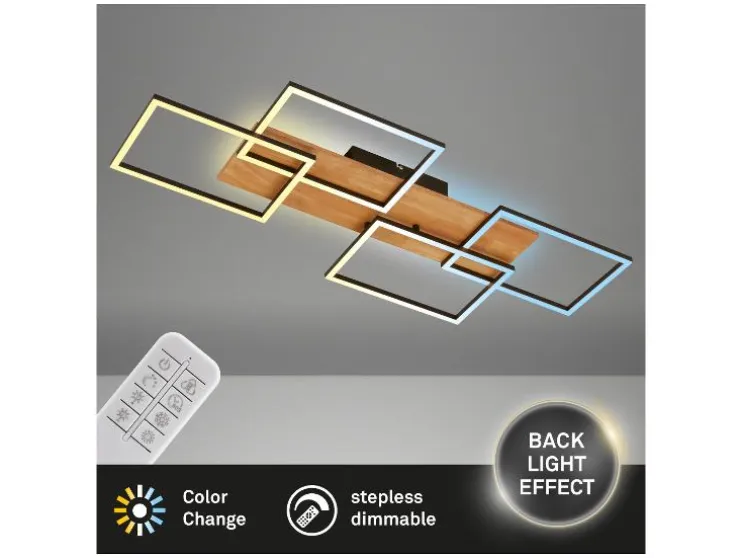 LED-plafondlamp met backlight