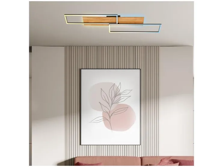 LED-plafondlamp met backlight