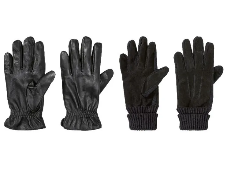 Leren heren handschoenen