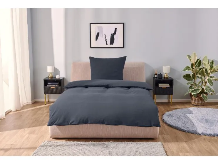 Linnen dekbedovertrek 140 x 200 cm